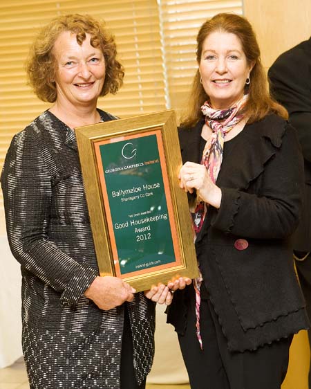 Good House Keeping Award 2012 - Ballymaloe House - Shanagarry, Co Cork, Ireland